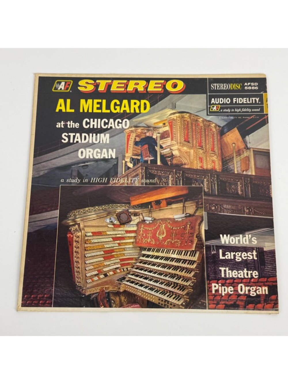 Al Melgard At The Chicago Stadium Organ Volume 2 1958 AFSD 5886